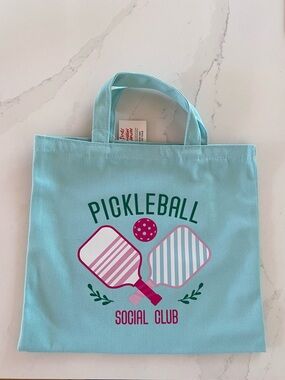 NWT Pickleball Social Club Mini Tote Bag
